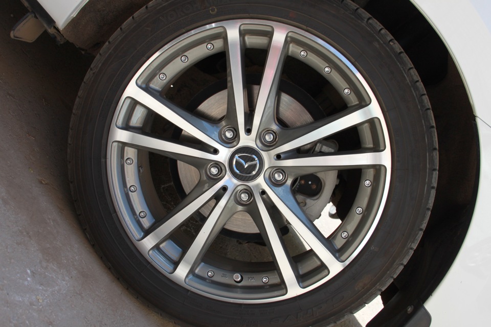 Колесо в сборе — Mazda 3 (2G) BL, 1,6 л, 2011 года | колёсные диски ...