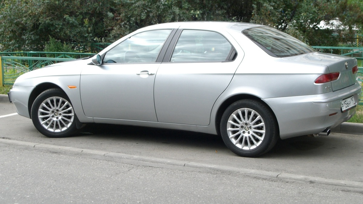 Alfa Romeo 156 2.0 бензиновый 2002 | Сaptain Silver на DRIVE2