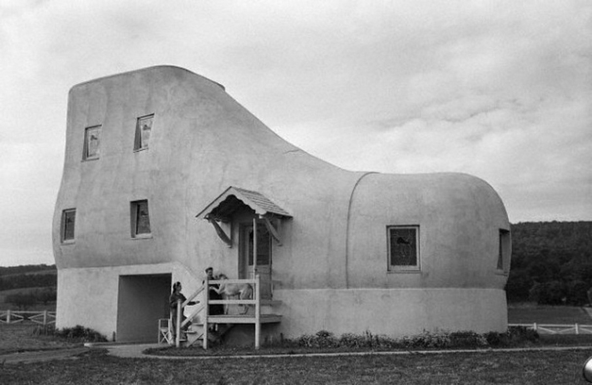 Дом-башмак (Shoe House). Пенсильвания, Америка.