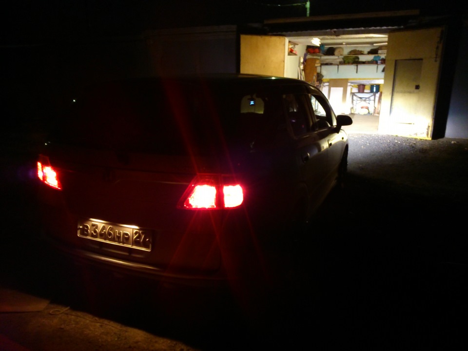 Задняя рамка под госномер — Honda Airwave, 1,5 л, 2005 года | другое ...