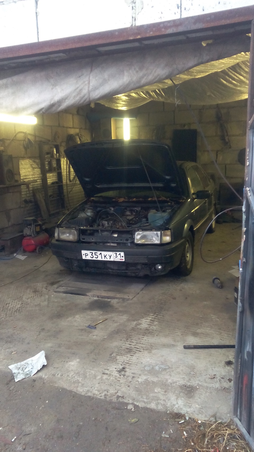 запуск — Volkswagen Passat B3, 1,8 л, 1988 года | своими руками | DRIVE2