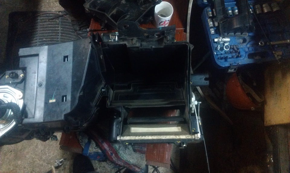 Снятие торпеды и чистка радиатора печки. — Daewoo Sens, 1,3 л, 2003 ...