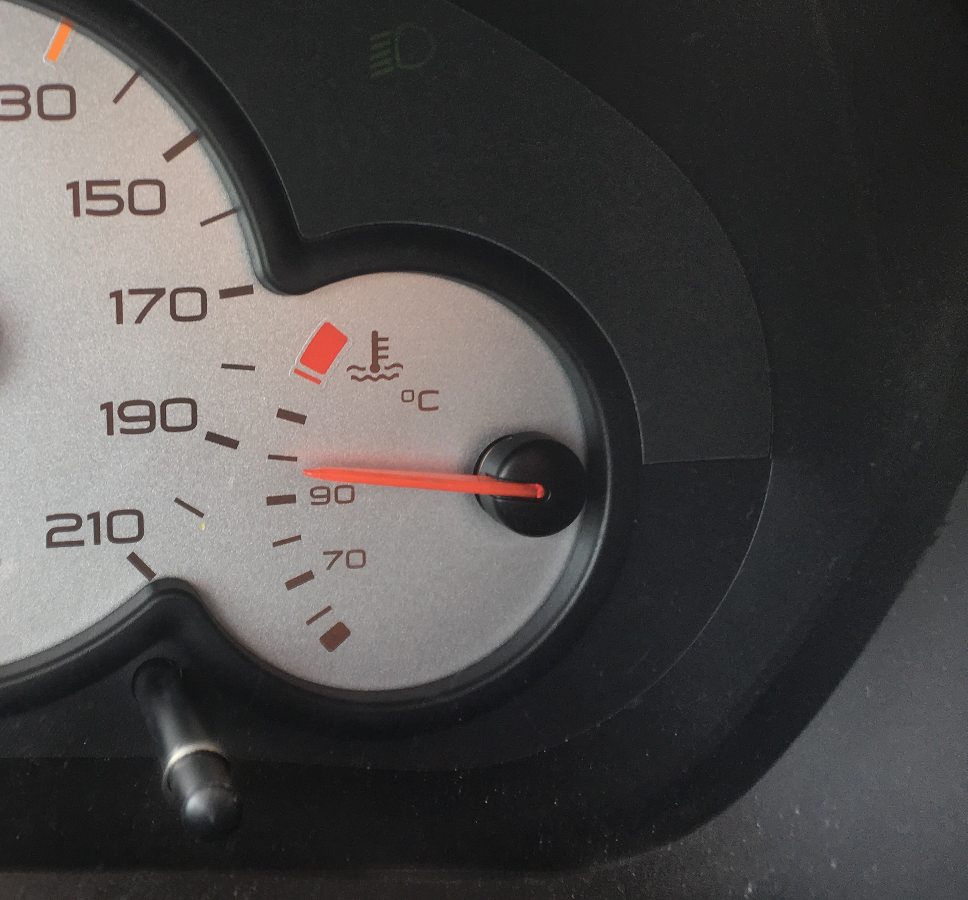 Датчик температуры/система охлаждения — Peugeot 206, 1,6 л, 2004 года ...