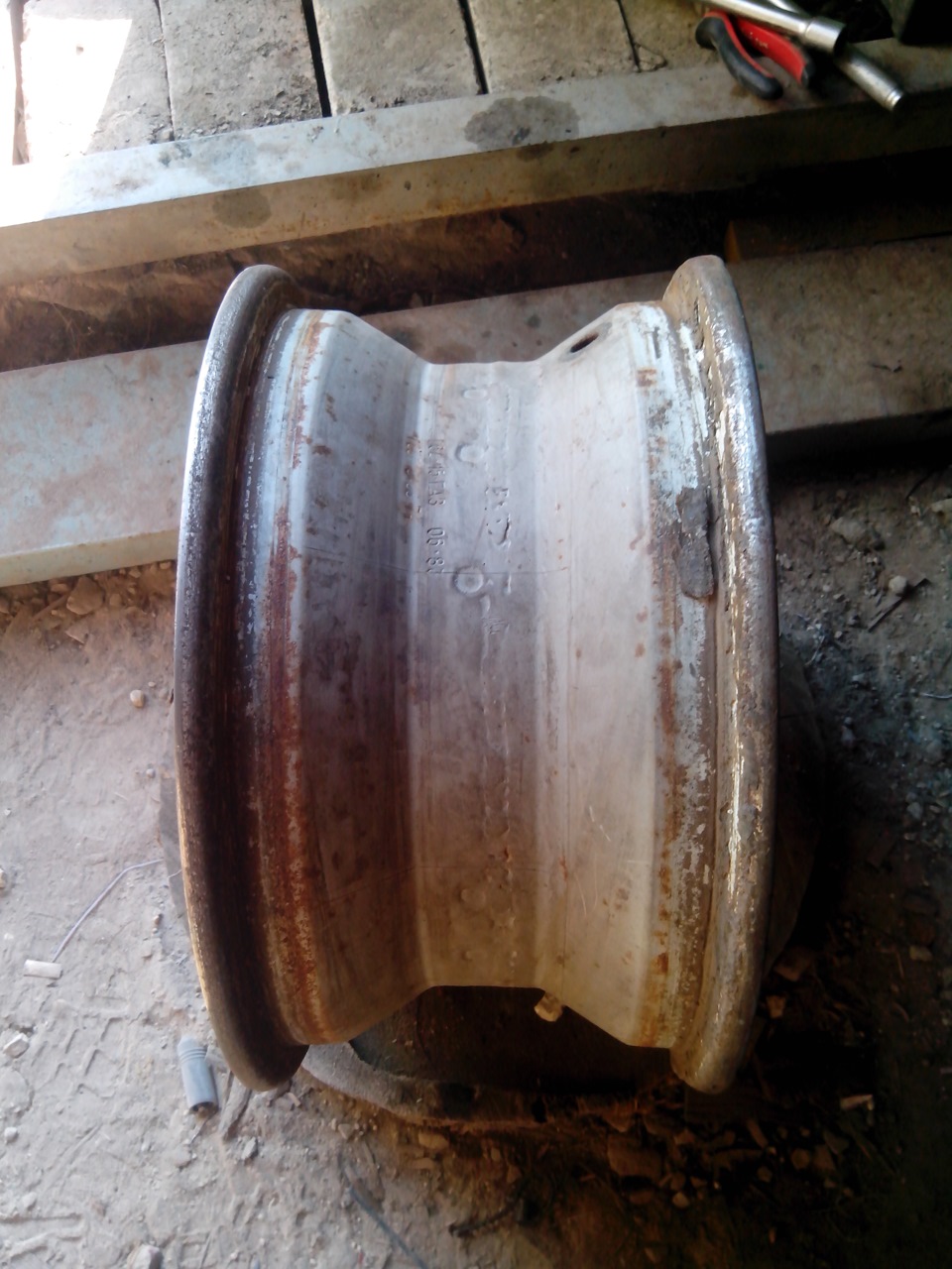 Новые диски — УАЗ 31512, 3 л, 1995 года | колёсные диски | DRIVE2