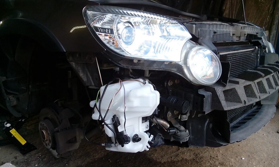 новый бачок установлен — Skoda Yeti