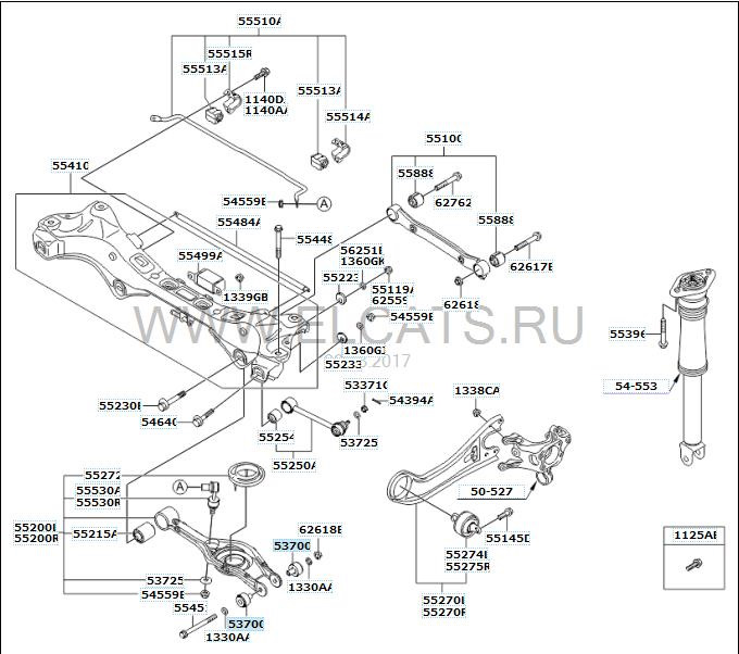 Схема задней подвески hyundai i40