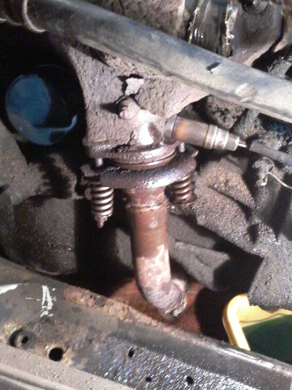 Замена кольца приемной трубы - Renault Logan (1G), 1,6 л, 2011 года своими рукам