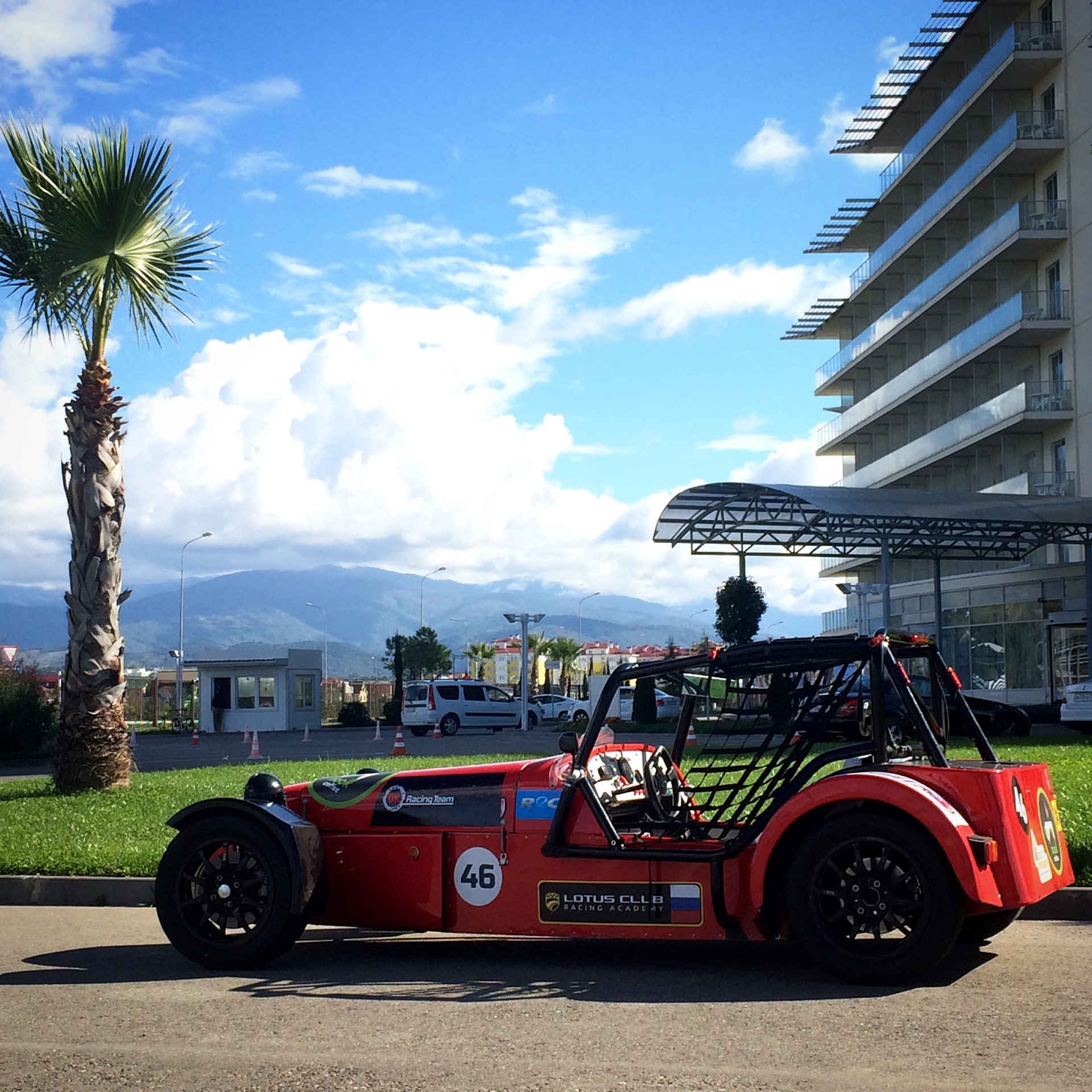 An racing academy. Locost car Club. Q95c CARRUZO.