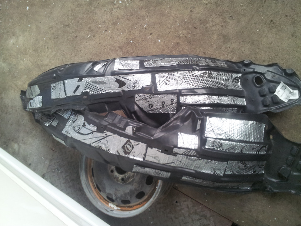 Подкрылки (Неоригинал) — Honda Civic 4D (8G), 1,8 л, 2007 года ...