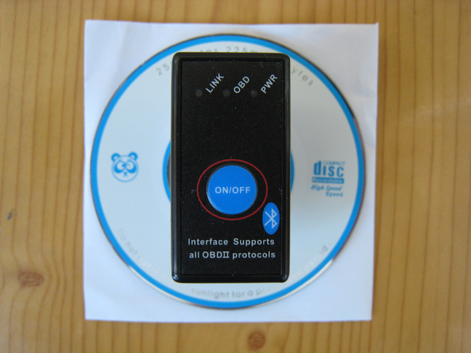 ELM327 Bluetooth OBD2 mini V1.5 On/Off. — Renault Fluence, 1,6 л, 2012 ...