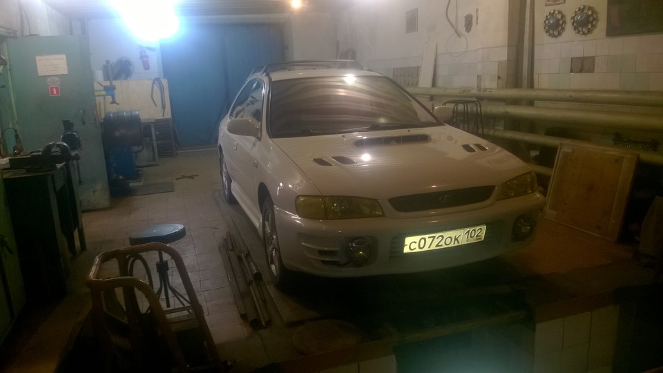 профилактика промывкой лавр — Subaru Impreza Outback Sport, 2,2 л, 1999 ...