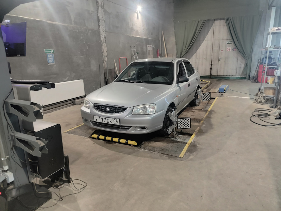 Рычаги, пыльники ШРУСов (Часть 2) — Hyundai Accent (2G), 1,5 л, 2004 ...