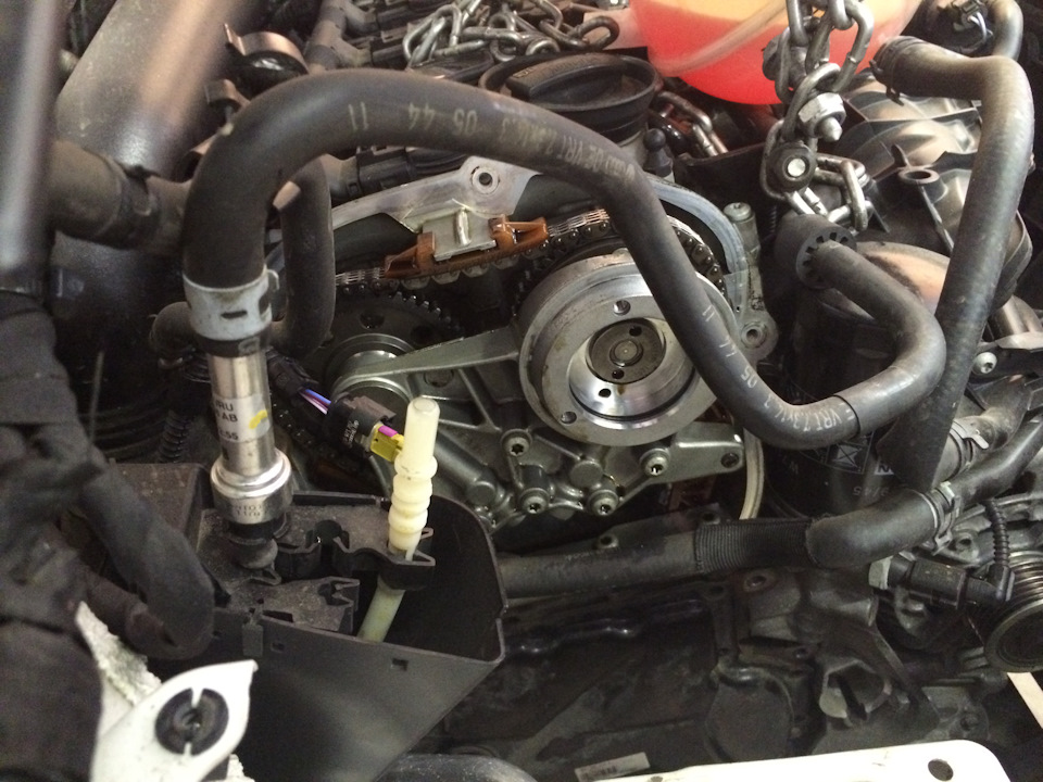 процесс разборки — Volkswagen Tiguan (1G)