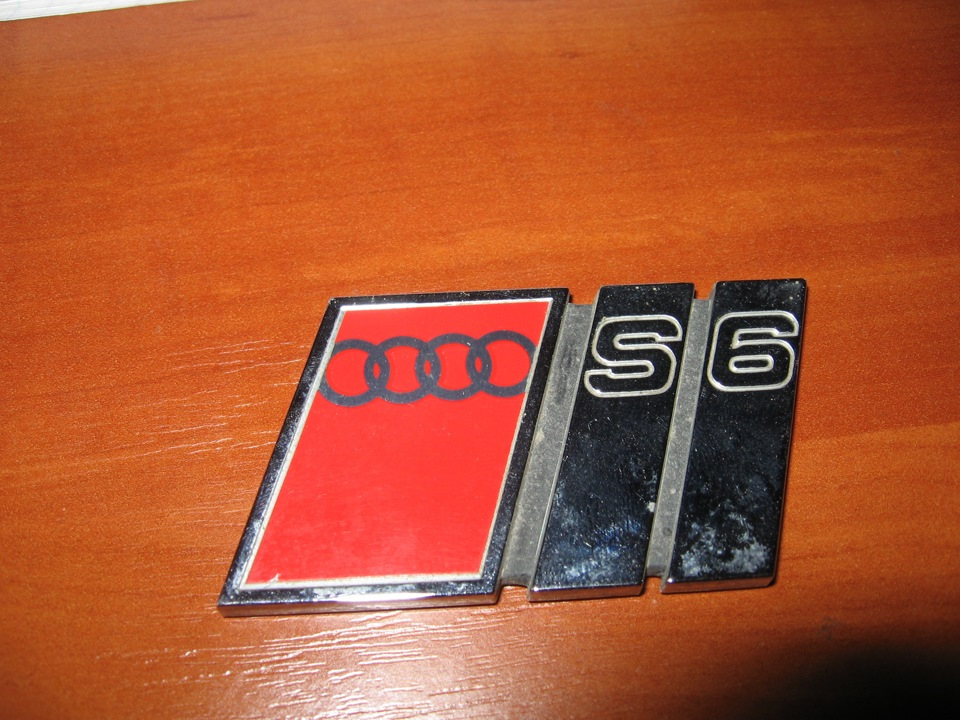 Куплю значек s6 — Audi S6 (C4), 2,2 л, 1995 года | запчасти | DRIVE2