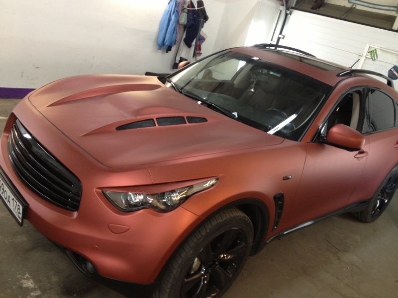 Infiniti fx37 РІ РїР»РµРЅРєРµ