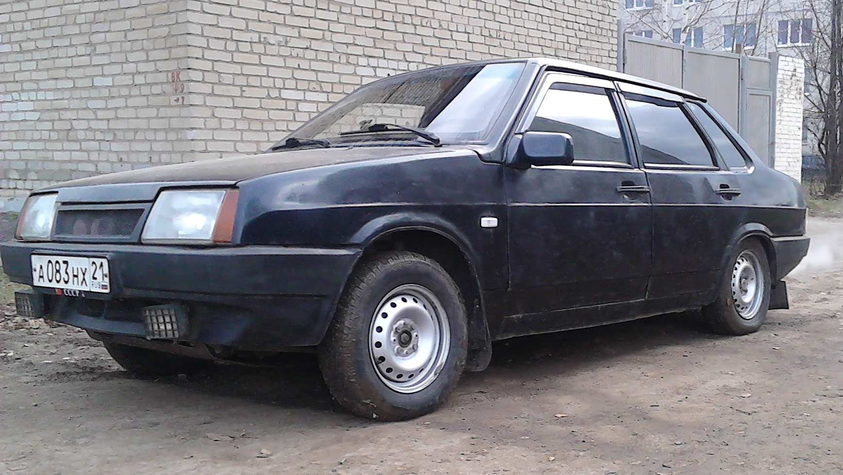 Lada 21099 1.5 бензиновый 1997 | чёрная акула на DRIVE2