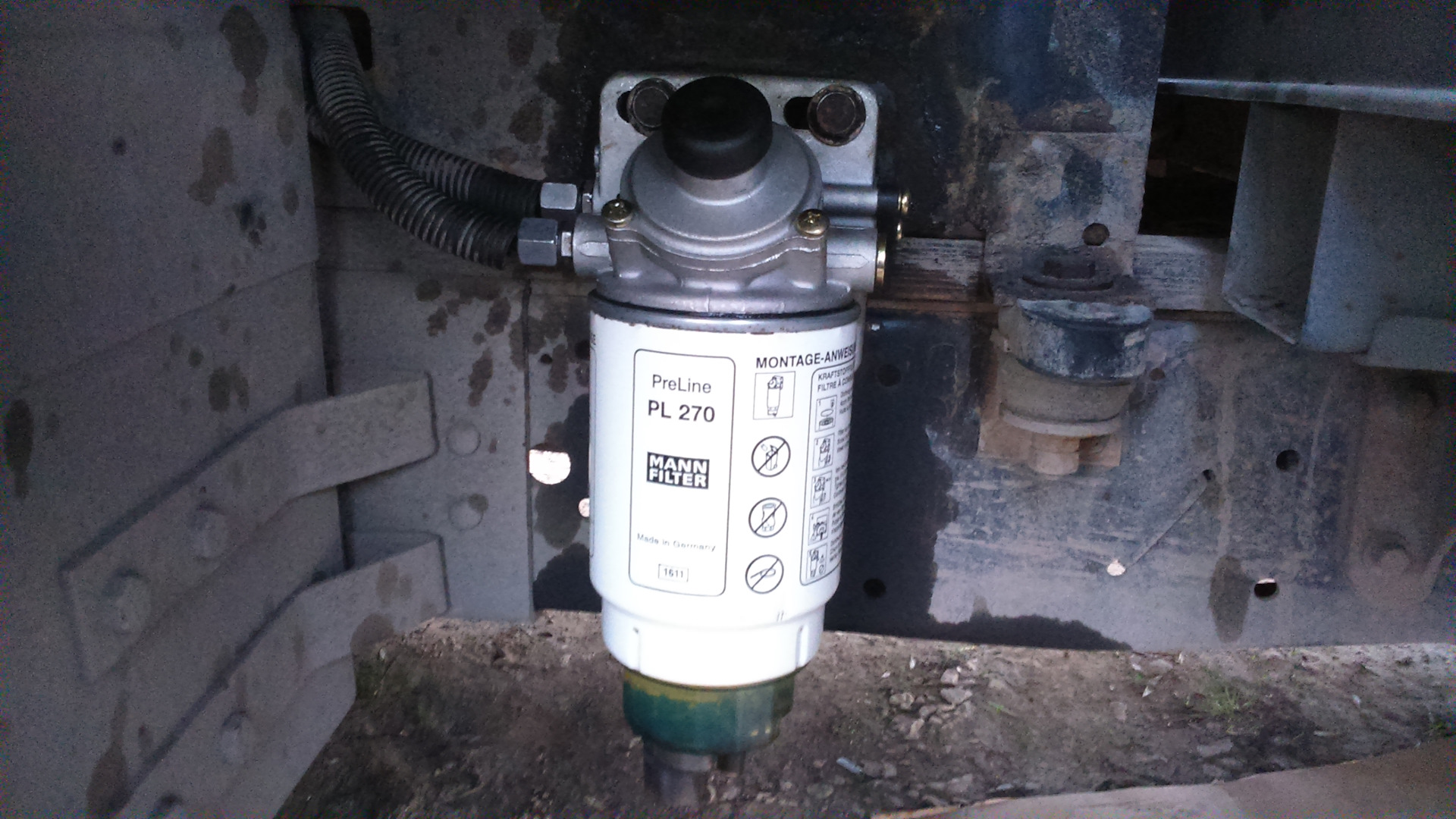 Фильтр топливный КАМАЗ (грубой очистки) (сепаратор) (для PRELINE pl 270)