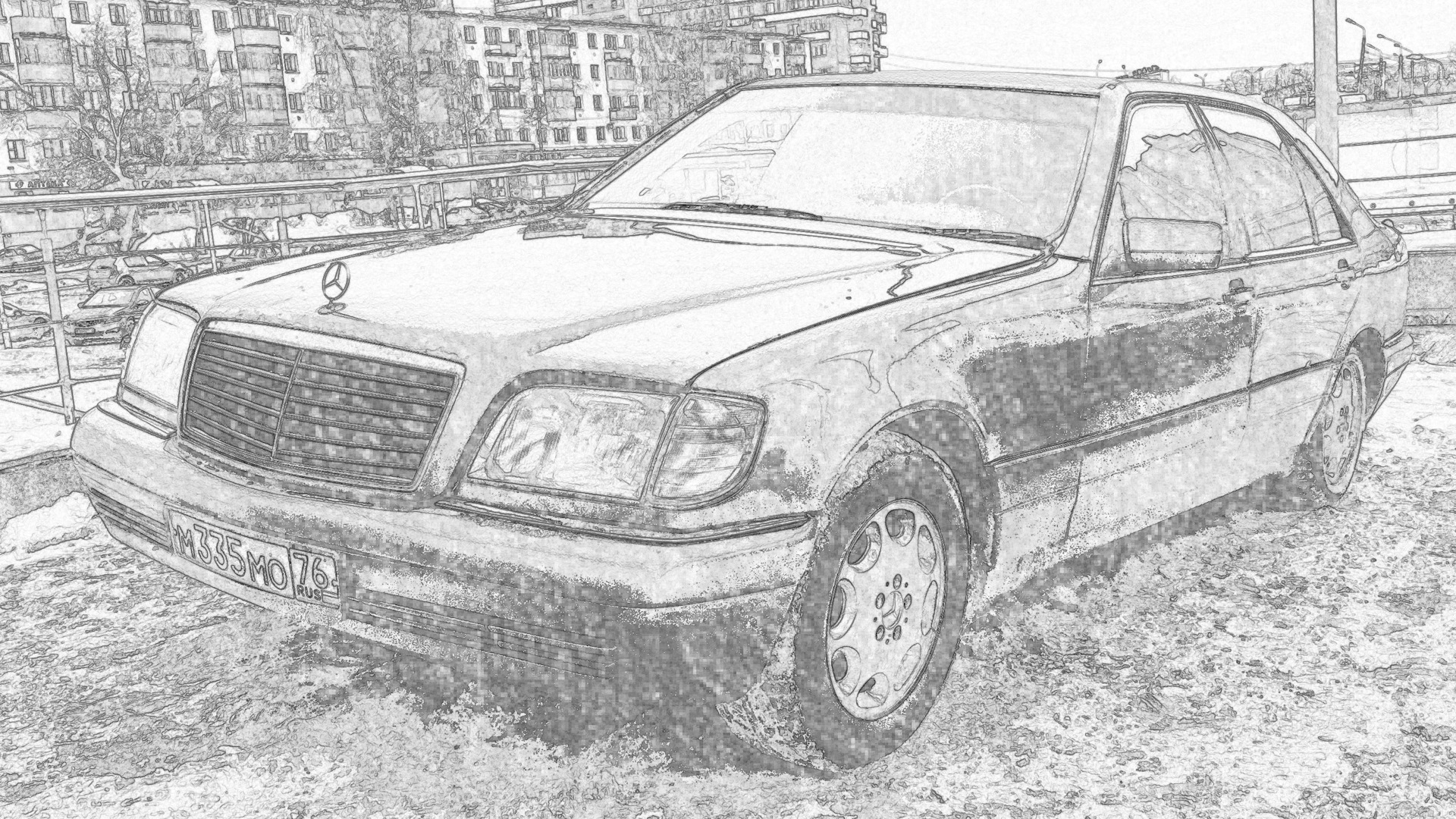 Mercedes-Benz S-Class (W140) 3.2 бензиновый 1995 | w140 Зеленый Крокодил на  DRIVE2