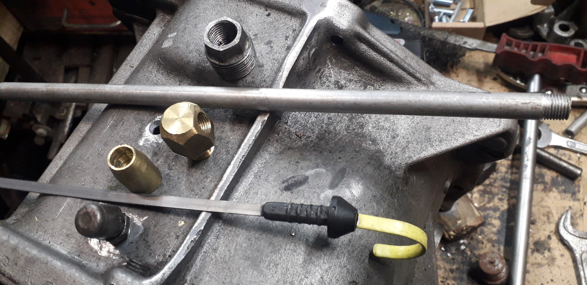 Доработки кпп 2141 часть 5 "эксперименты" — Москвич Святогор, 2 л, 1998 ...