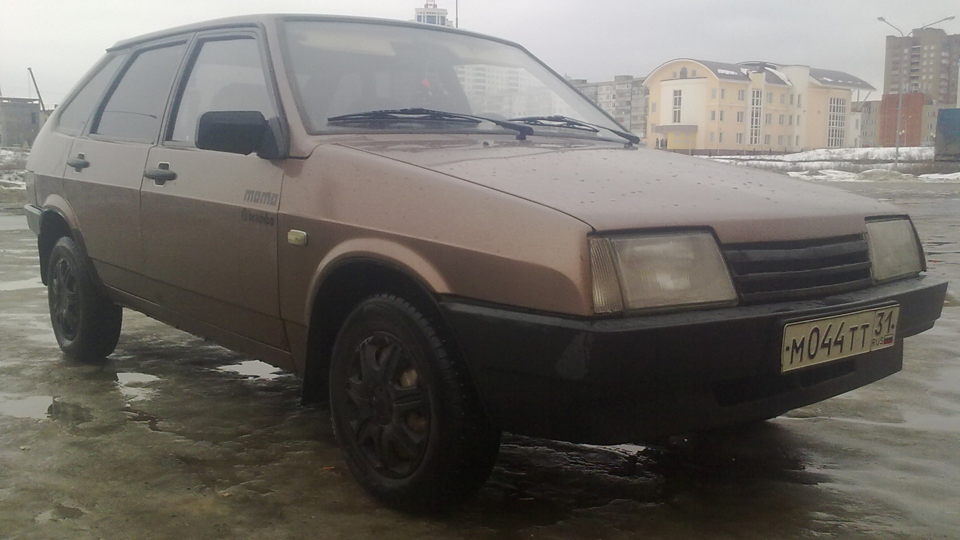 Lada 2109 1.3 бензиновый 1994 | тёмно-бежевый металлик на DRIVE2