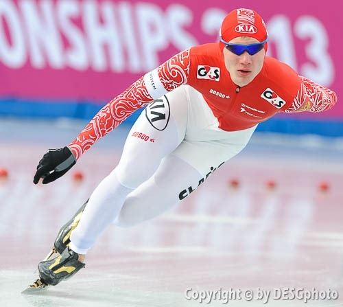 Секция конькобежного спорта. Ветераны конькобежного Сергей Савельев.