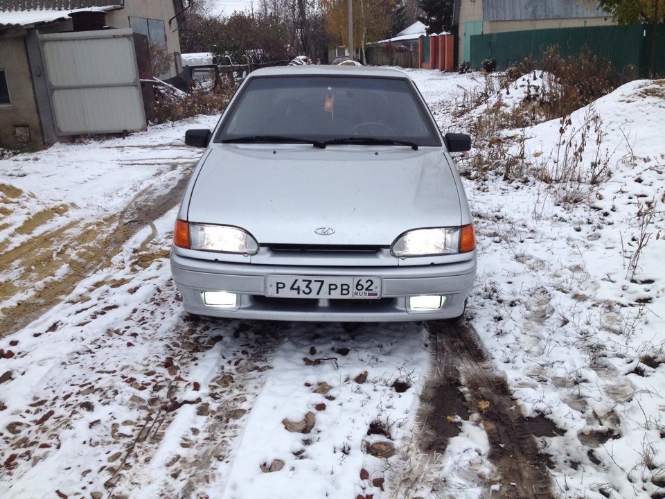 Поставил ксенон 4300к. — Lada 2114, 2005 года | аксессуары | DRIVE2