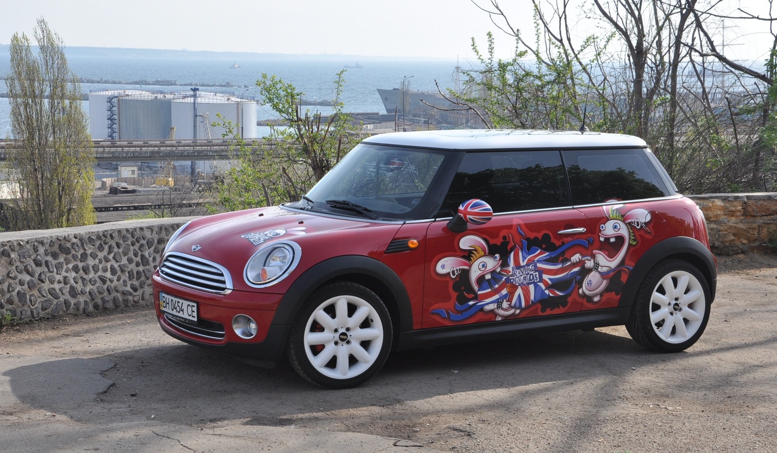 Картина по номерам mini cooper