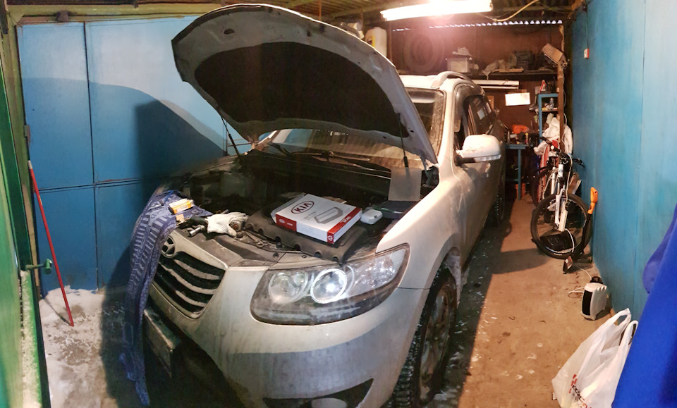 ТО-4 (60 000 км.) + Чистка инжектора и дроссельной заслонки — Hyundai ...