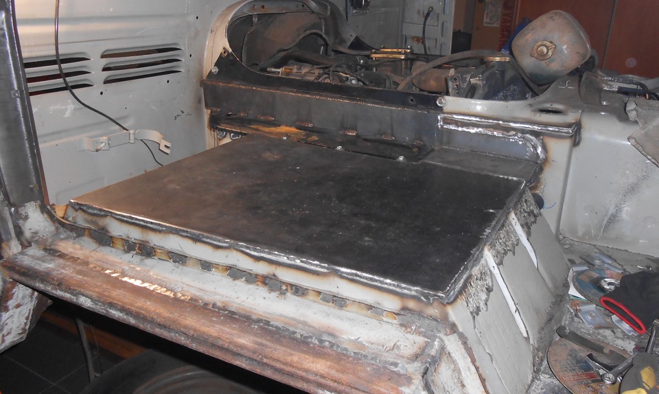 Режем арки под установку ино сидений на БУХАНЬ — Сообщество «УАЗоводы ...