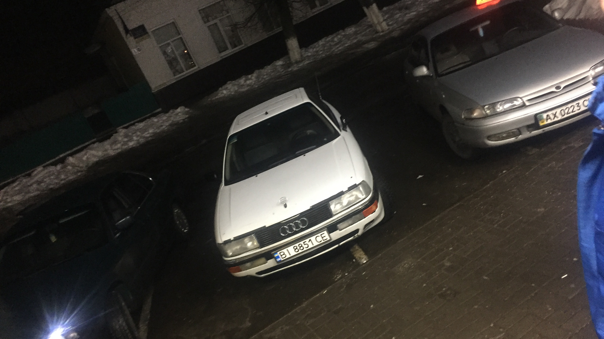 Audi 90 (B3) 2.3 бензиновый 1988 | Белая ауди 90 2.3NR на DRIVE2