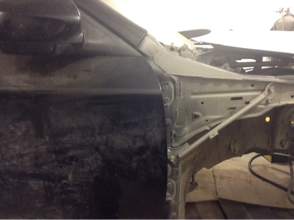 Усилитель лонжеронов — Subaru Impreza (GE/GH), 2 л, 2008 года | своими ...