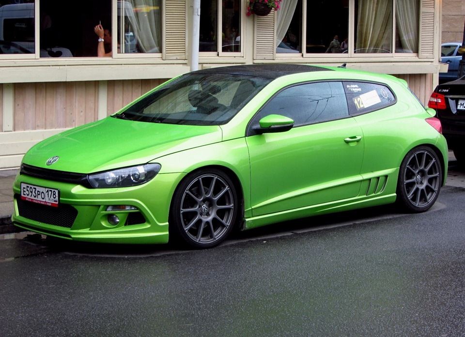 Volkswagen Scirocco открытый люк