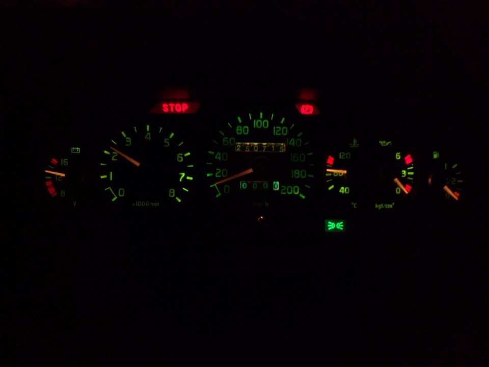 приборная панель Газ 3110 в Ваз 2107 — Lada 2107, 1,5 л, 1986 года ...