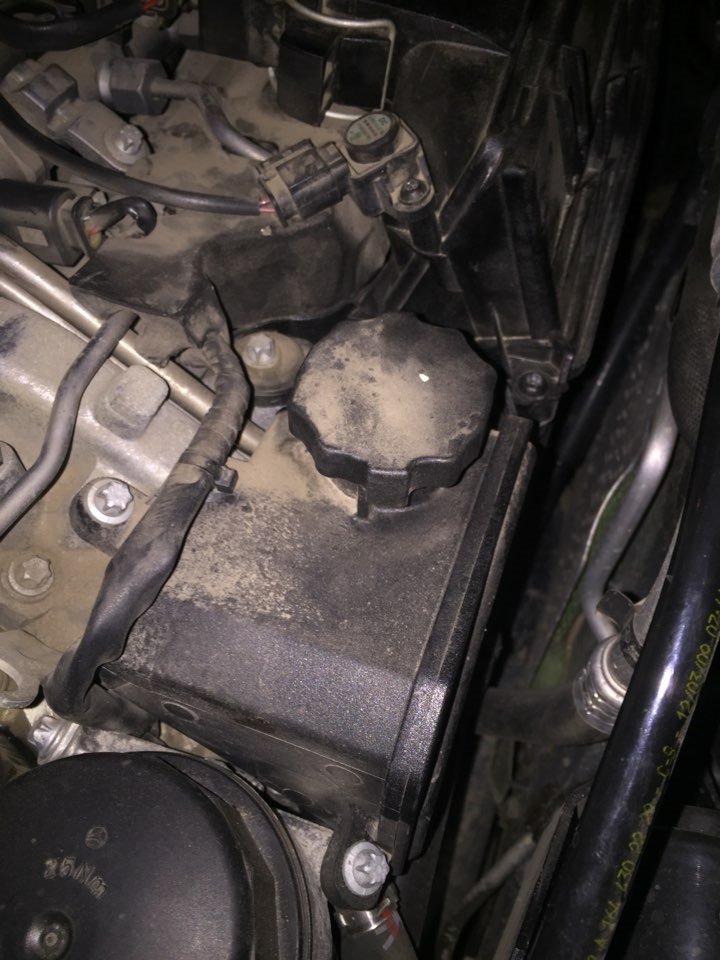 Куда исчезло масло в ГУРе? — Mercedes-Benz M-Class (W164), 3 л, 2010 ...