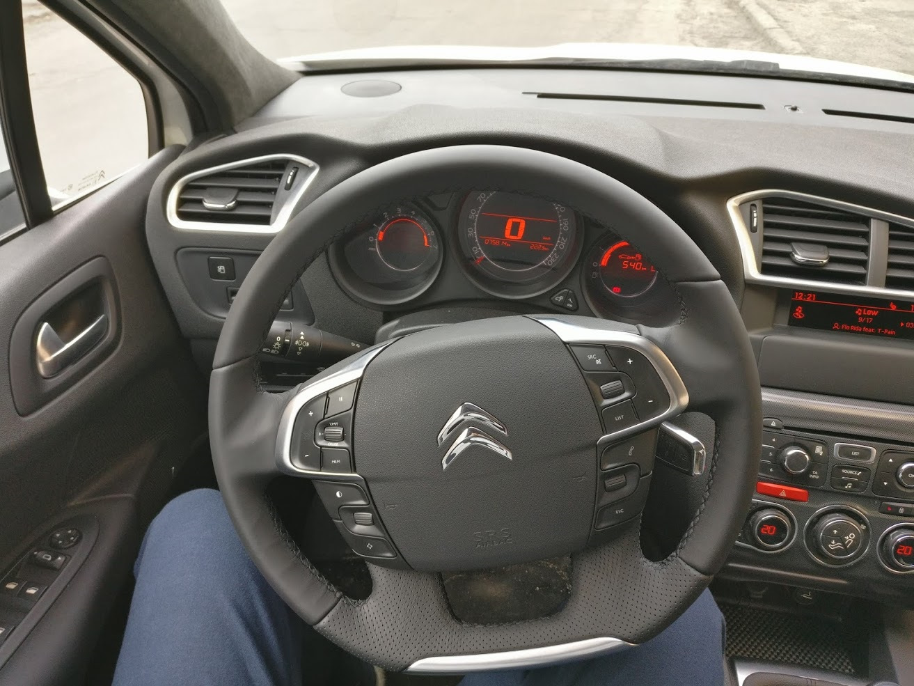 Как снять руль с citroen c4 b7