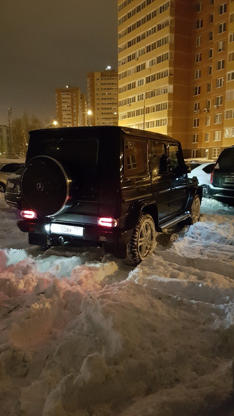 Gelandewagen ночью