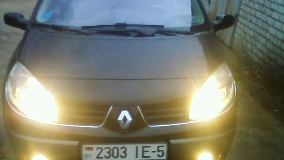 Check emission что за фигня? — Renault Grand Scenic II, 1,9 л, 2004