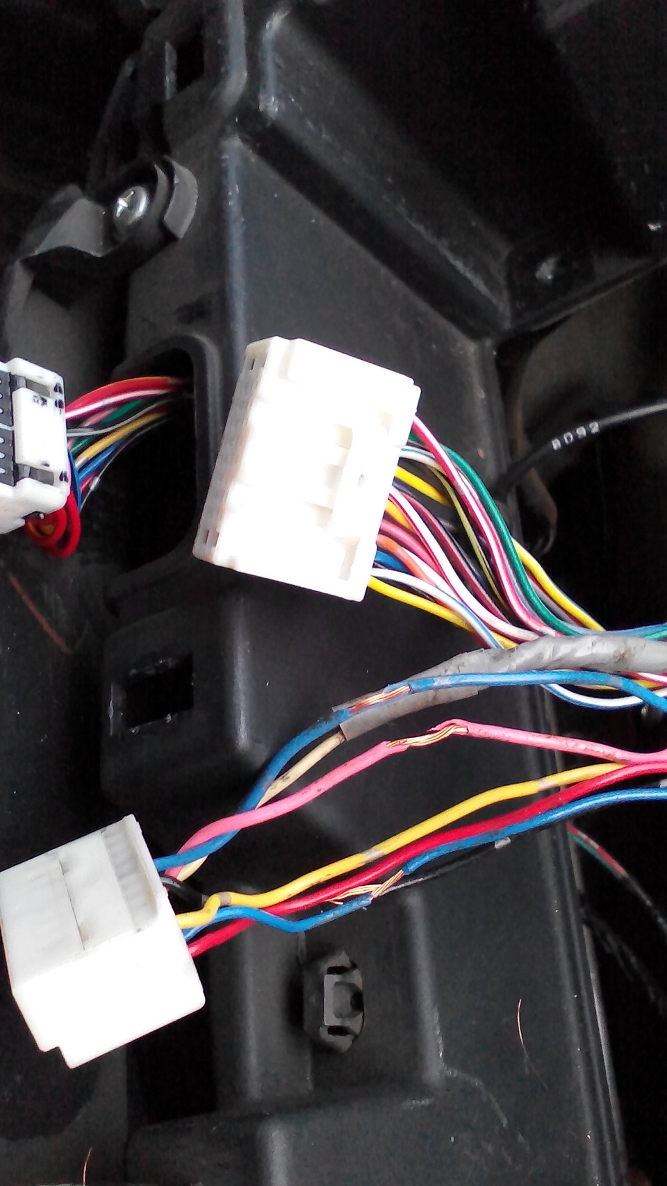 aux к штатной магнитоле — Mitsubishi Lancer X, 1,5 л., 2007 года ...