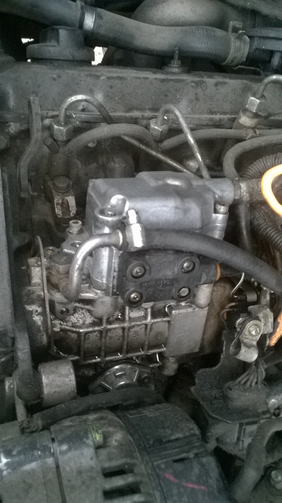 Замена прокладок ТНВД — Volkswagen Transporter T3, 1,9 л, 1986 года ...