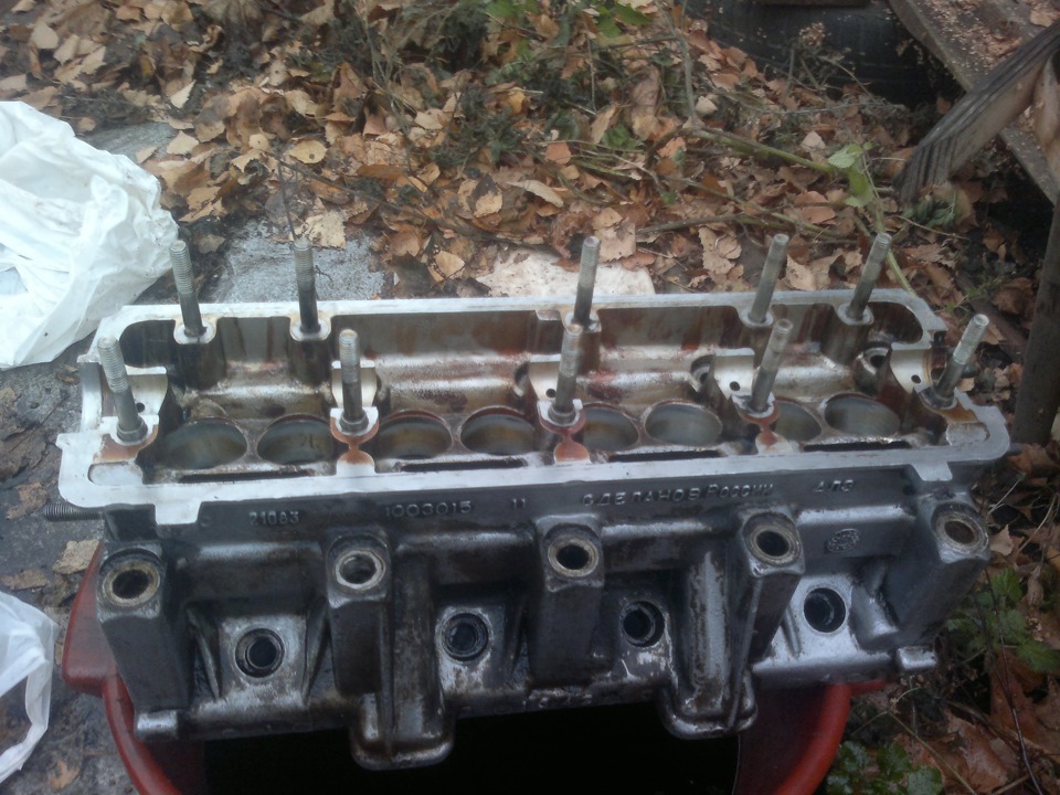 Замена прокладки гбц, а также масло. — Lada 2115, 1,5 л, 2004 года ...