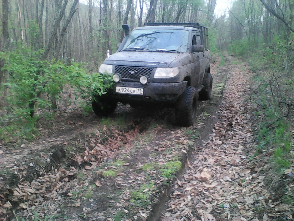 Эвакуация нивы из леса — УАЗ Pickup, 2,7 л, 2010 года | другое | DRIVE2
