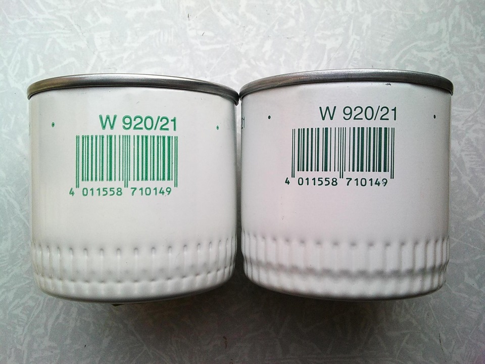 Mann filter w920 21 для какого авто