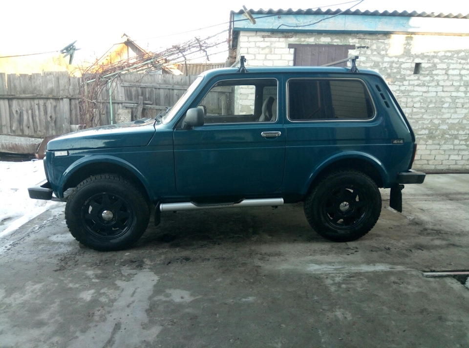Немного подняли машинку — Lada 4x4 3D, 1,7 л, 2011 года | своими руками ...