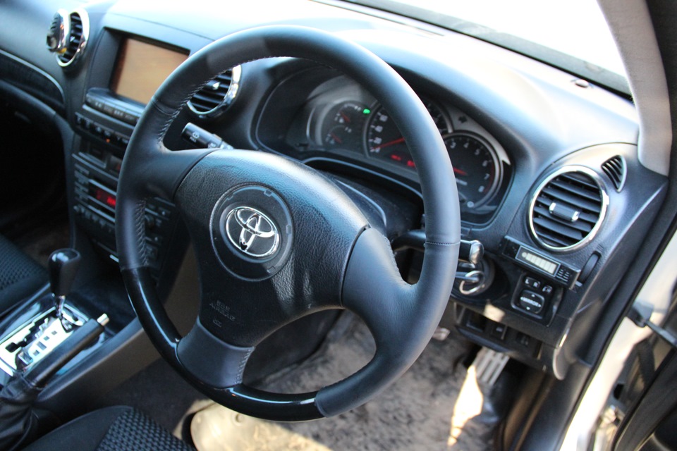 перетяжка руля.ручки акпп.чехол ручника. toyota verossa. — Toyota ...