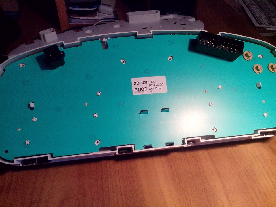 Разборка приборной панели — Hyundai Elantra (3G), 1,6 л., 2004 года ...