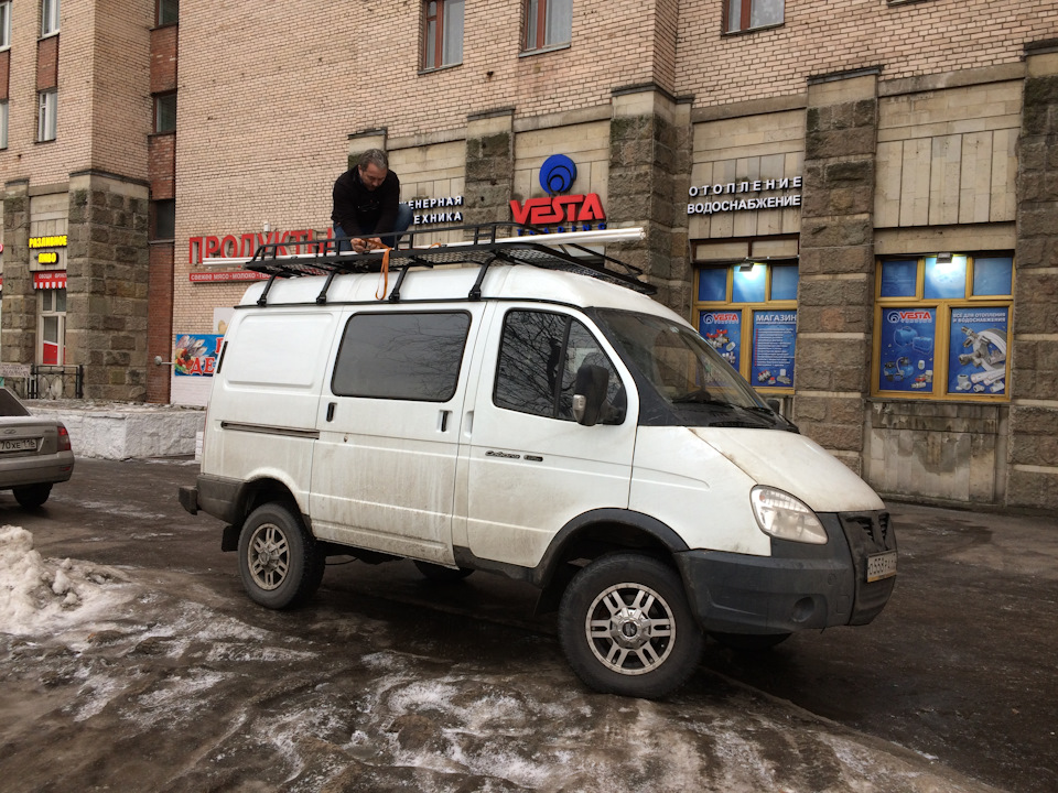 Багажник — ГАЗ Соболь 4х4, 2,8 л, 2016 года | аксессуары | DRIVE2