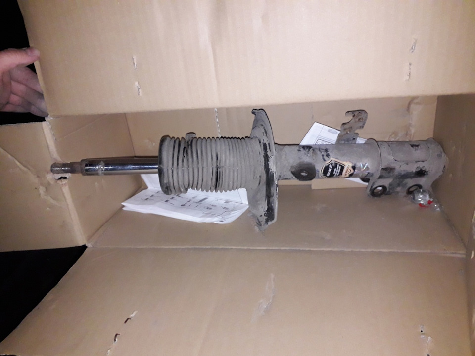 Подвеска. Замена стоек KYB Excel-G, пружины OBK. — Toyota Celica (230 ...