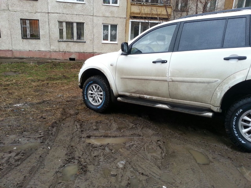 БФ Гудрич 265/70/16 123/120S All Terrain T/A — Mitsubishi Pajero Sport ...