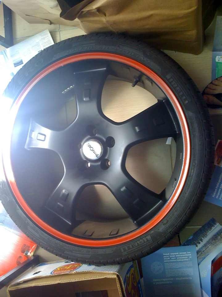 Plasti dip Жидкая резина, покраска ободов — BMW X5 (E53), 3 л, 2002 ...