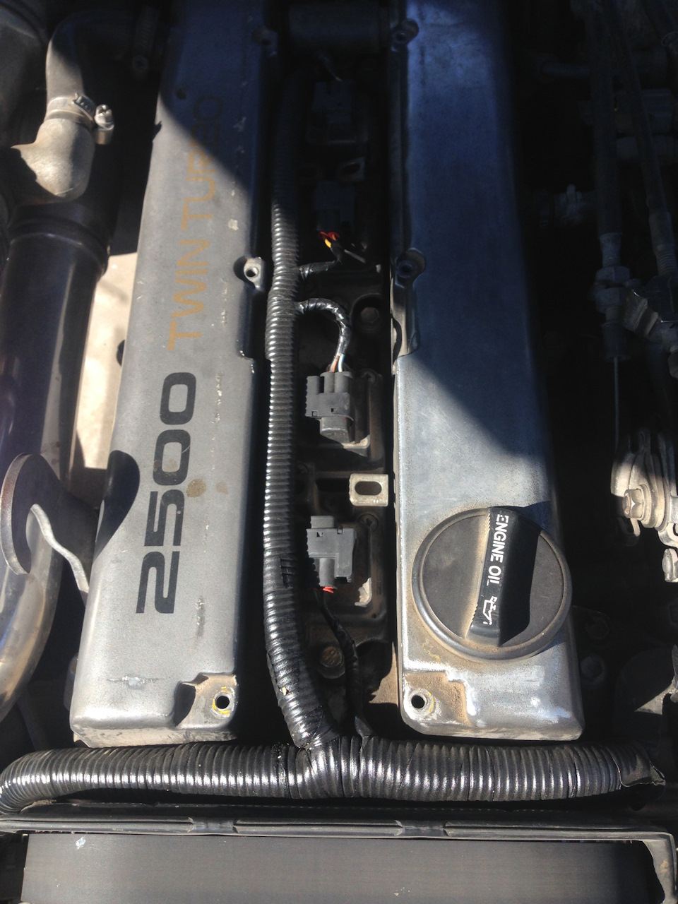 Замена подкапотной проводки — ВЫПОЛНЕНО! — Toyota Soarer (3G), 2,5 л ...